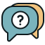 questions and support icon